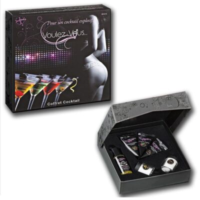 VOULEZ-VOUS SET COCKTAILS BOX + POLSINI