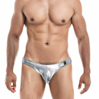 CUT4MEN – LOW RISE BRIEF SILVER XL