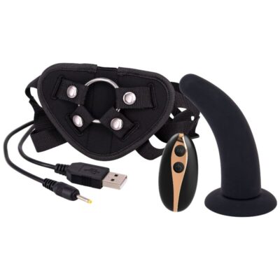 SEVENCREATIONS 12,5 CM VIBRAZIONE DILDO STRAP ON