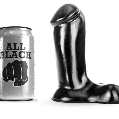 DILDO TUTTO NERO 14 CM