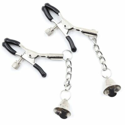 MORSETTI PER CAPEZZOLI OHMAMA METALLICI CON CATENE E CINTURE
