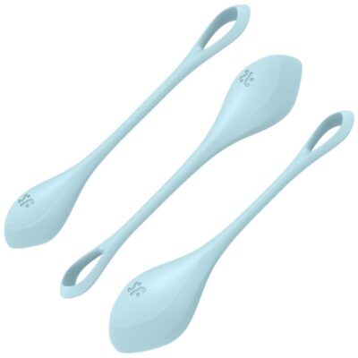 SET ALLENAMENTO SATISFYER YONI POWER 2 – BLU