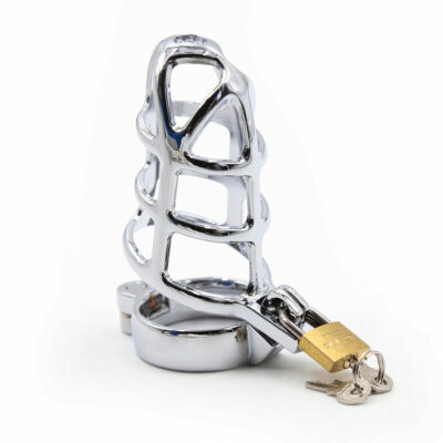 OHMAMA FETISH METAL COCK CAGE TAGLIA L