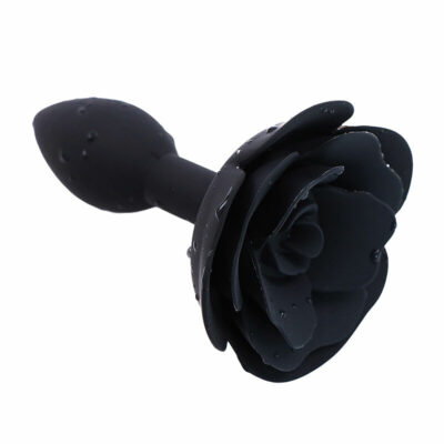 PLUG ANALE IN SILICONE OHMAMA FETISH ROSE – NERO