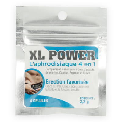 XL POWER AFRODISICO E CAPSULE PER L”EREZIONE 4 CAP