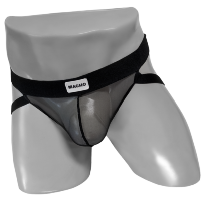MACHO MX22N JOCKSTRAP – BLACK FISHNET S/M