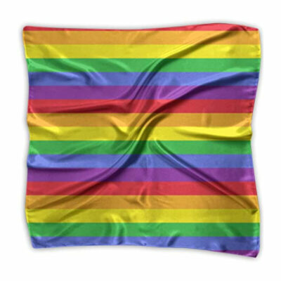 PRIDE – SCIARPA CON BANDIERA LGBT