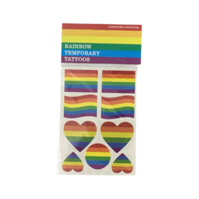 PRIDE – TATUAGGI CON BANDIERA LGBT