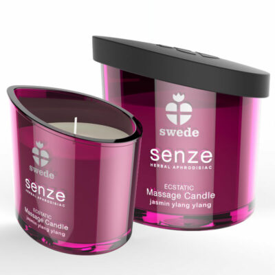 CANDELA DA MASSAGGIO ESTATICO SWEEDE SENZE – GELSOMINO, YLANG YLANG