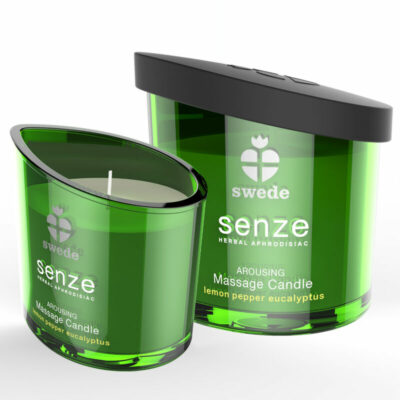 CANDELA DA MASSAGGIO SVIZZANTE SENZE SWEEDE – LIMONE, PEPE, EUCALIPTO
