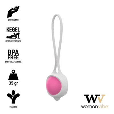 WOMANVIBE KEISY I BALL GEISHA SILICONE – ROSA