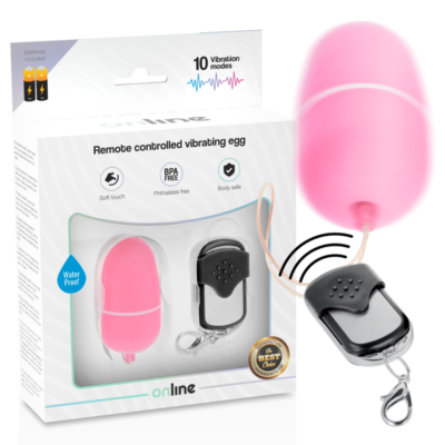 TELECOMANDO ONLINE UOVO VIBRANTE M – ROSA