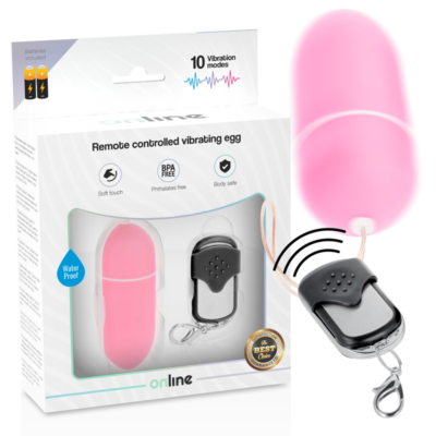 TELECOMANDO ONLINE UOVO VIBRANTE L – ROSA