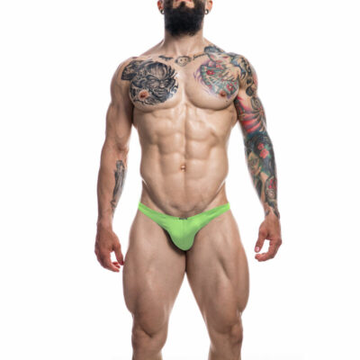 CUT4MEN – PERIZOMA C4M03 PROVOCANTE VERDE NEON M