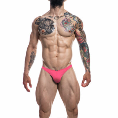 CUT4MEN – SLIP BRASILIANO ROSA NEON M