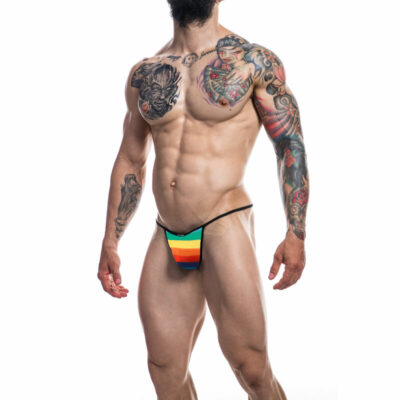 CUT4MEN – SLIP KINI RAINBOW XL