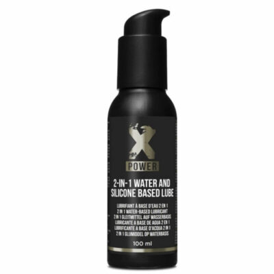 LUBRIFICANTE XPOWER 2-IN-1 A BASE DI ACQUA E SILICONE 100 ML