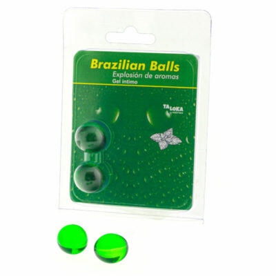 TALOKA – 2 PALLINE BRASILIANI GEL INTIMO ALLA MENTA
