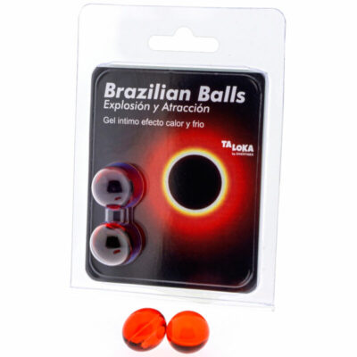 TALOKA – 2 PALLINE BRASILIANI GEL EMOZIONANTE EFFETTO CALDO E FREDDO