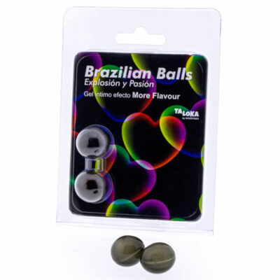 TALOKA – 2 PALLINE BRASILIANI GEL EMOZIONANTE PIÙ EFFETTO GUSTO