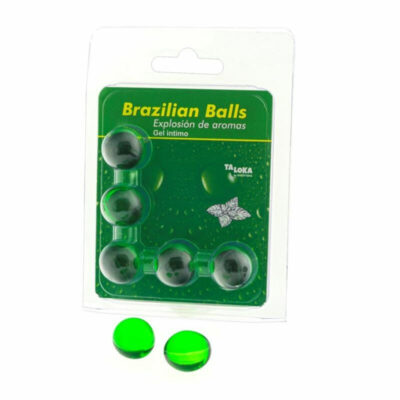 TALOKA – 5 PALLINE BRASILIANI GEL INTIMO ALLA MENTA