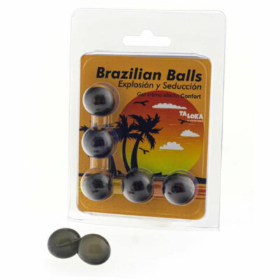 TALOKA – 5 PALLINE BRASILIANI GEL EMOZIONANTE EFFETTO COMFORT