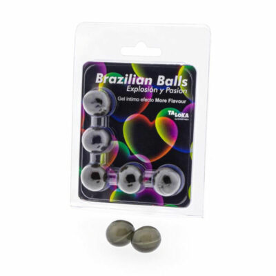 TALOKA – 5 PALLINE BRASILIANI GEL EMOZIONANTE PIÙ EFFETTO GUSTO