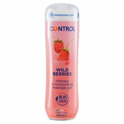 CONTROL MASSAGE GEL 3 IN 1 FRUTTI DI BOSCO 200 ML