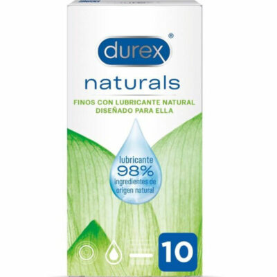 DUREX NATURALS SOTTILE PRESERVATIVO LUBRIFICANTE NATURALE 10 UNITÀ