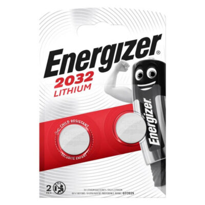 ENERGIZER BATTERIA LITIO BOTTONE CR2032 3V 2 UNITÀ