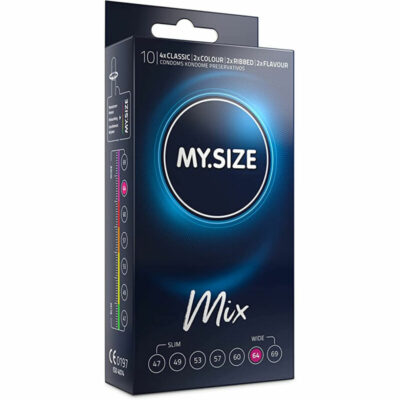 MY SIZE MIX PRESERVATIVI 64 MM 10 UNITÀ