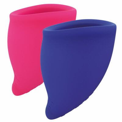 FUN FACTORY – FUN CUP EXPLORE KIT MENSTRUAL CUP PINK & ULTRAMARINE