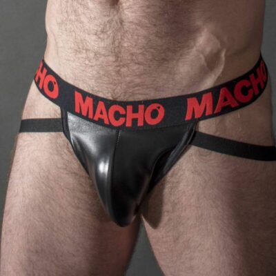MACHO – MX25RC JOCK PELLE ROSSA XL