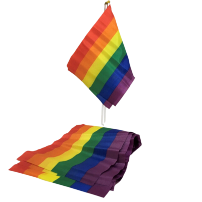 ORGOGLIO – BANDIERA PICCOLA BANDIERA LGBT