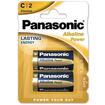 BATTERIA BRONZO PANASONIC C LR14 2 UNITÀ