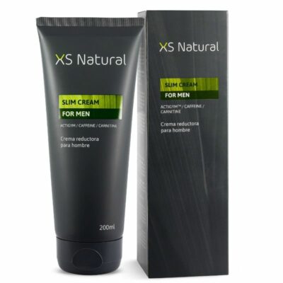 XS CREMA NATURALE PER UOMO. CREMA SNELLENTE E BRUCIATORE DI GRASSI PER RIDURRE I GRASSI ADDOME