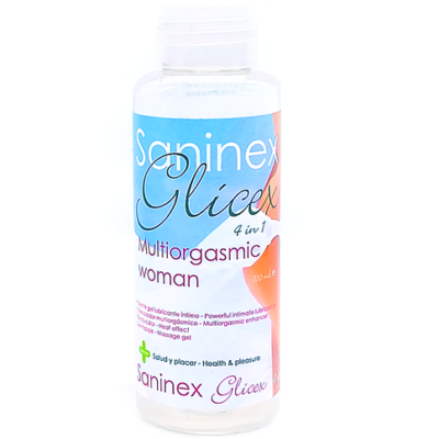 SANINEX LUBRIFICANTE EXTRA GLICEX 4 IN 1 DONNA MULTIORGASMIC 100ML