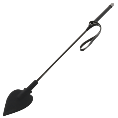 DARKNESS RIDING CROP SILICONE NERO