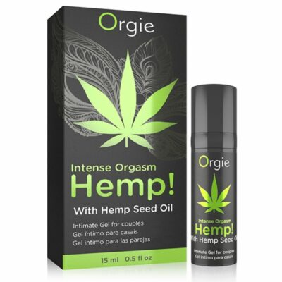 ORGIE ORGASMO INTENSO CANAPA CON OLIO DI SEMI DI CANAPA 15 ML