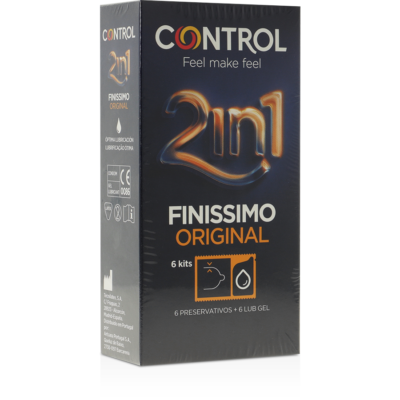 CONTROL DUO FINE GEL CONSERVANTE + LUBRIFICANTE 6 UNITÀ