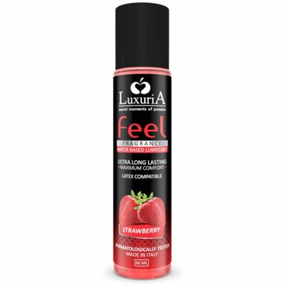 LUXURIA FEEL LUBRIFICANTE A BASE ACQUOSA ALLA FRAGOLA 60 ML