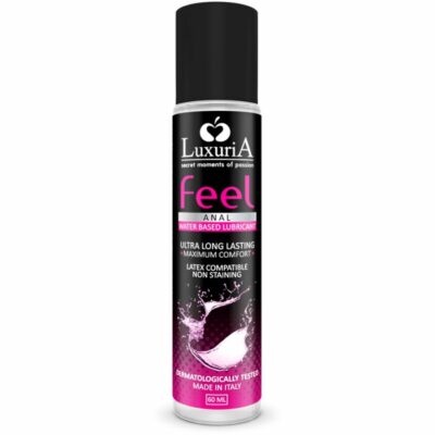 LUXURIA FEEL LUBRIFICANTE ANALE A BASE ACQUOSA 60 ML