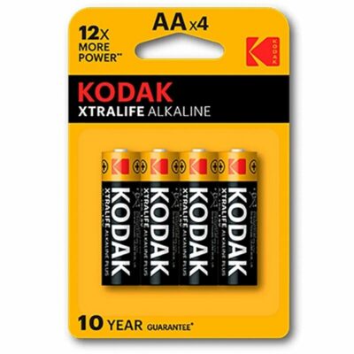 BATTERIA ALCALINA KODAK XTRALIFE AA LR6 BLISTER * 4
