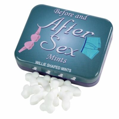 SPENCER & FLEETWOOD BEFORE AND AFTER SEX WILLIE SHAPED MINTS