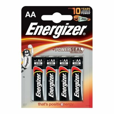 BATTERIA DI ALIMENTAZIONE ALCALINA ENERGIZER AA LR6 * 4