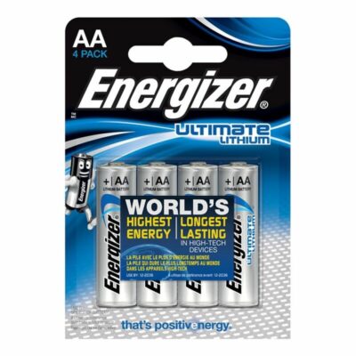 ENERGIZER ULTIMATE LITHIUM AA L91 LR6 1,5V * 4