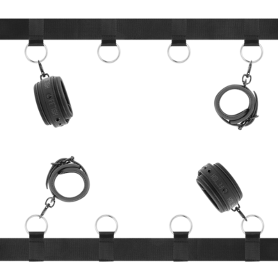 SET DI RITENUTE PER LETTO SOTTOMISSIVE FETISH