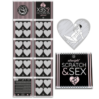 SECRETPLAY SCRATCH & SEX STRAIGHT GAME PER COPPIE (ES / EN / FR / PT / DE)