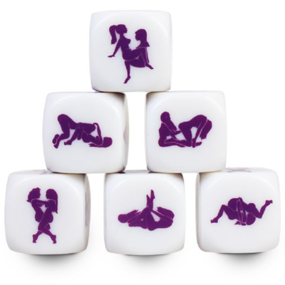 SECRETPLAY DICE KAMASUTRA LESBICO 25MM